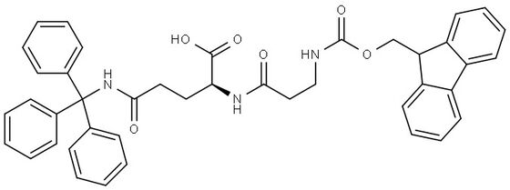 Fmoc-β-Ala-Gln(Trt)-OH 액상 펩타이드 합성 CAS 2411591-25-6