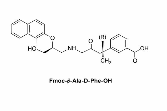 Fmoc-β-Ala-D-Phe-OH 펩타이드 약물 연구 불순물