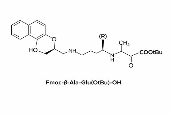 Fmoc-β-알라닌-글루탐산(OtBu)-OH 고체상 펩타이드 합성 불순물 SPPS용 다이펩타이드 빌딩 블록